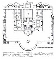 Trajansthermen Grundriß